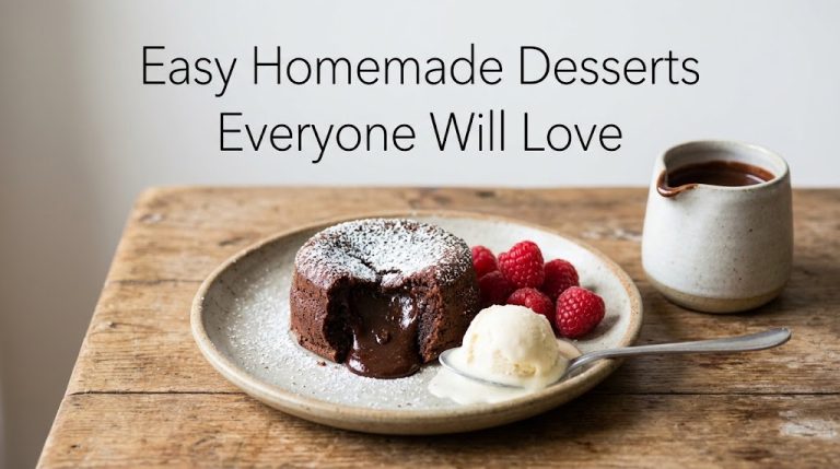 Easy Homemade Desserts Everyone Will Love